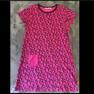 Printed t-shirt dress